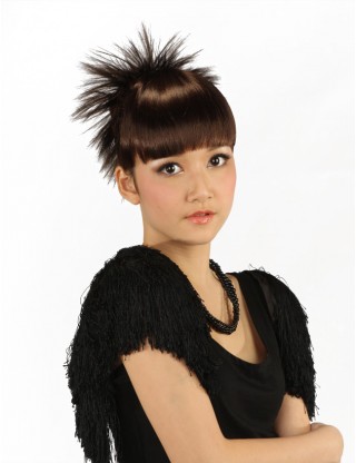 Wigs2you 接髪片 日本正品 中長 非主流日韓系百變髪繩 時尚 甜美可愛型WS-5020-DB